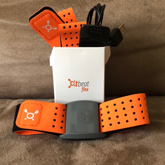 Chest Strap Ot Beat Flex Orange Theory Band 3-Pack Heart Rate